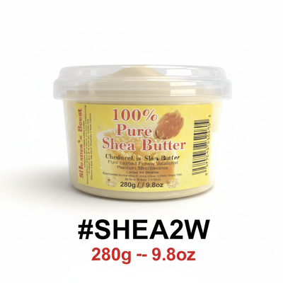 100% Pure Shea Butter 280g 9.8oz #SHEA2W
