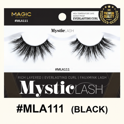 Magic Collection MysticLash #MLA111 3D Faux Mink Eyelash – Black