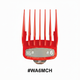 Wahl Metal Attachment Comb Red #6 - 3/8 inch / 10mm #WA6MCH
