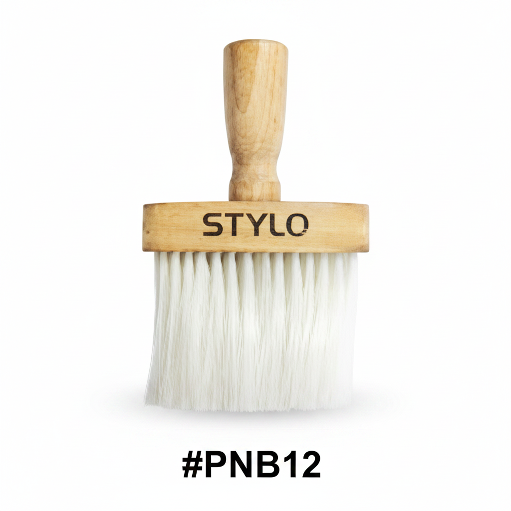 Stylo Wooden Neck Duster Brush Large #PNB12
