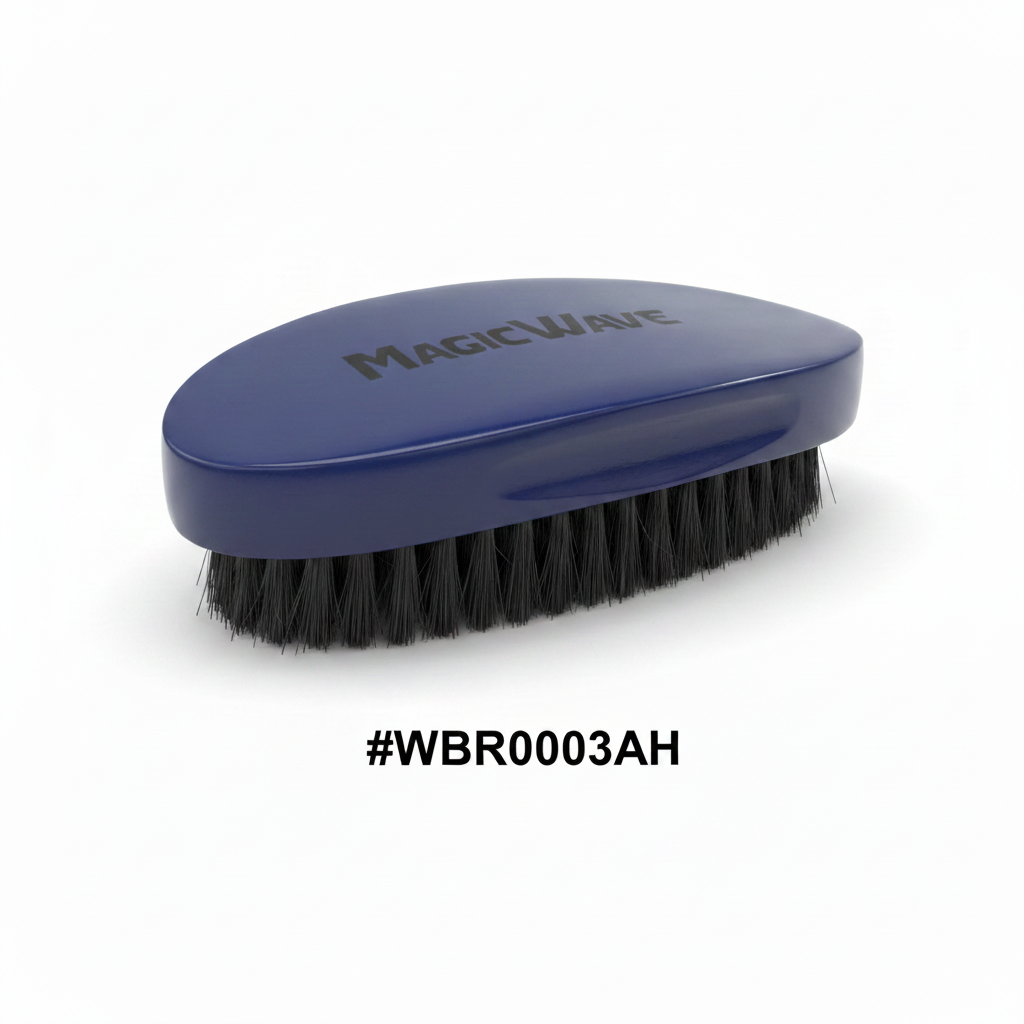 MagicWave Curved Wave Brush Hard Blue #WBR003AH