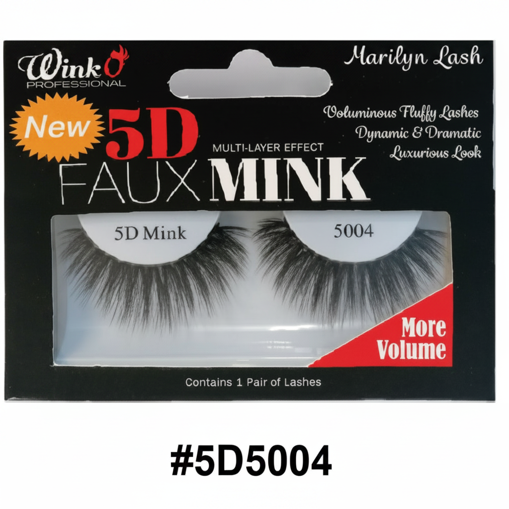 Wink Professional Marilyn Lash 5D Faux Mink Eyelashes #5D5004