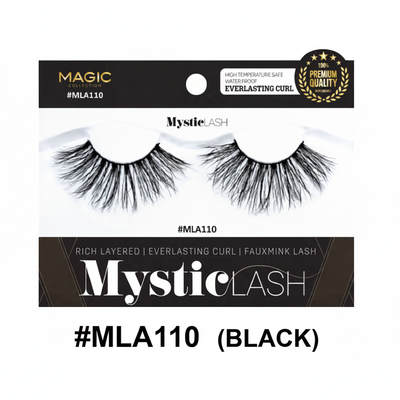 Magic Collection MysticLash #MLA110 3D Faux Mink Eyelash – Black