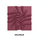 Silky Plain Scarf 90x90cm – Burgundy #SCPBUR
