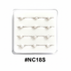 Silver Pearl Nose Pins Display Box #NC18S
