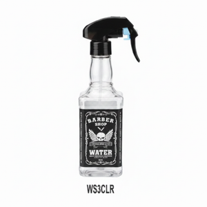 Barber Shop Water Spray Bottle 300ml Clear WS3CLR