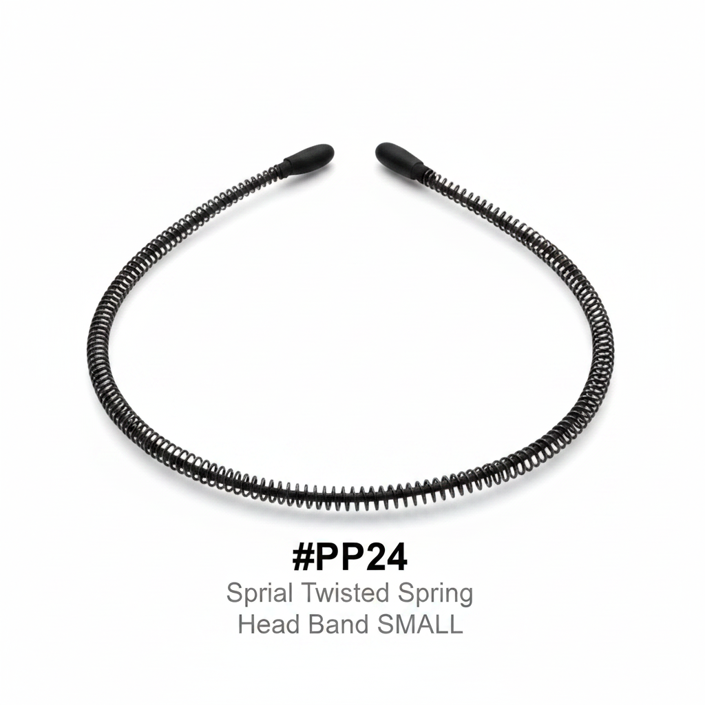Spiral Twisted Spring Head Band Small #PP24