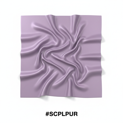 Silky Plain Scarf 90x90cm Lilac #SCPLPUR
