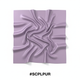 Silky Plain Scarf 90x90cm – Lilac #SCPLPUR