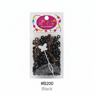 Beauty Magic Collection Hair Beads #B200 Black