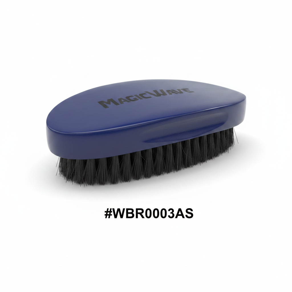 MagicWave Curved Wave Brush Soft Blue #WBR003AS