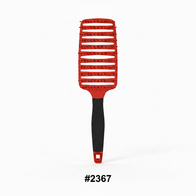 Curved Vent Brush #2367 Red