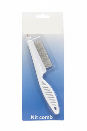 Nit comb on blue blister card packaging - #NITCB