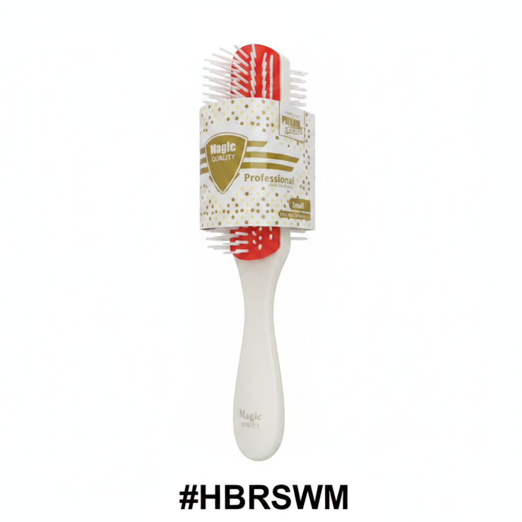 Magic Quality Professional Hair Brush White #HBRWHI