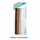 3PC Comb Set - Assorted Colours - Chemical & Heat Resistant - #2459AST | Super Collection