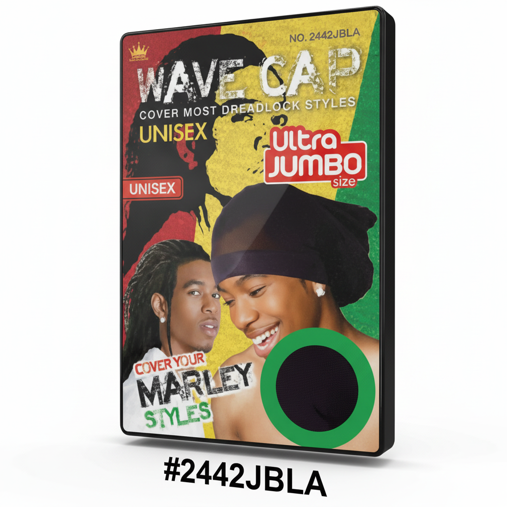 Magic Collection Wave Cap Ultra Jumbo Black #2442JBLA