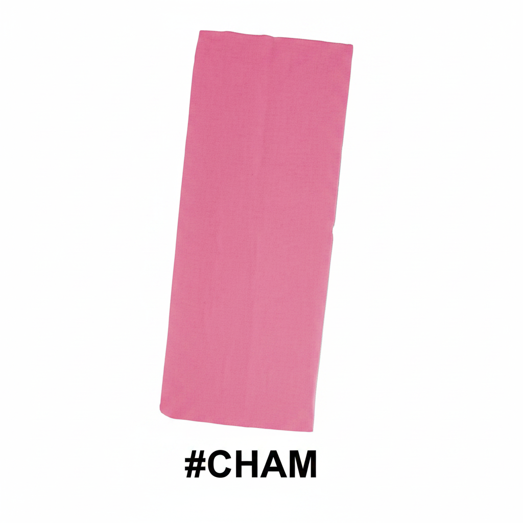 Medium Cotton Head Band Pink #CHAM