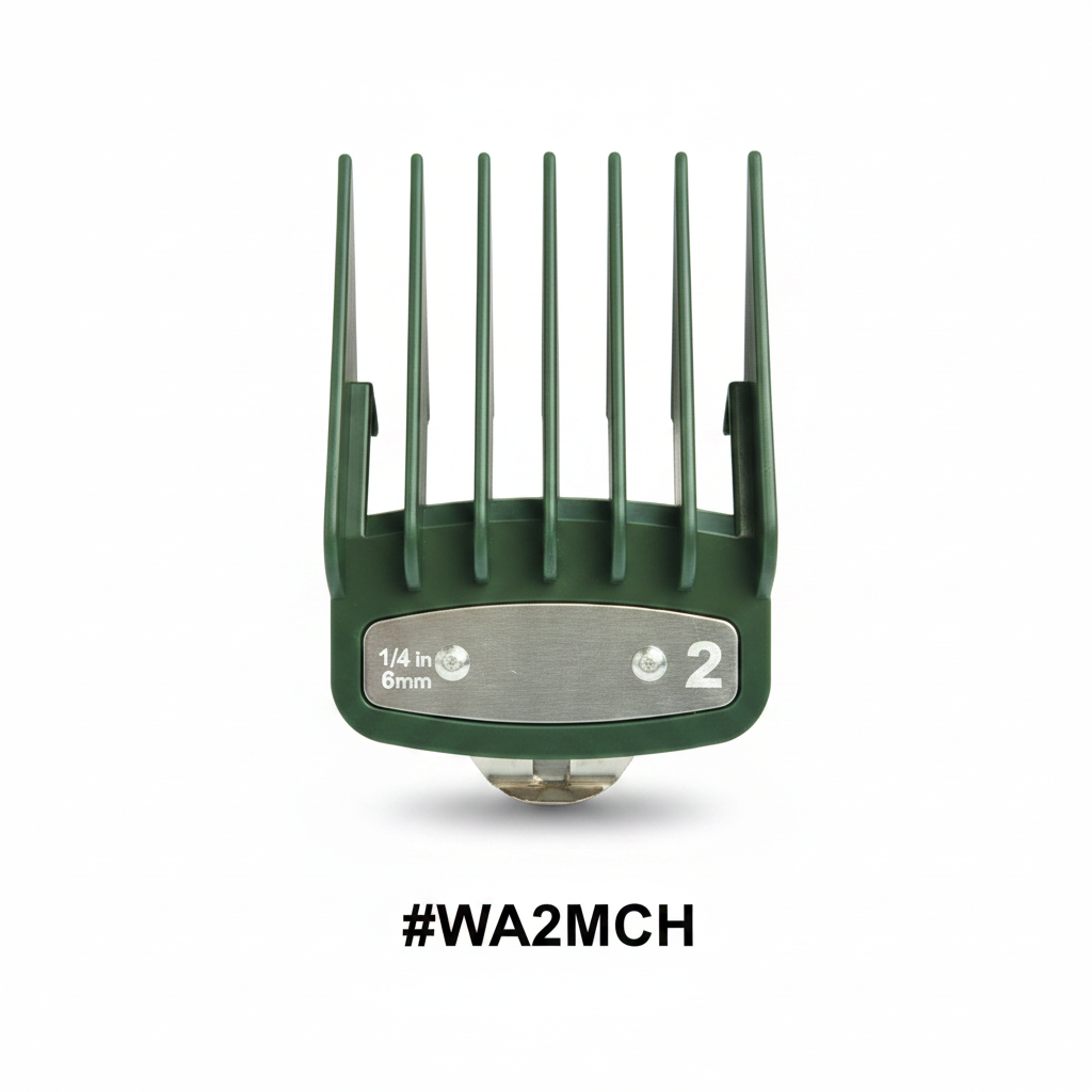 Wahl Metal Attachment Comb Dark Green 2 1/4 inch WA2MCH