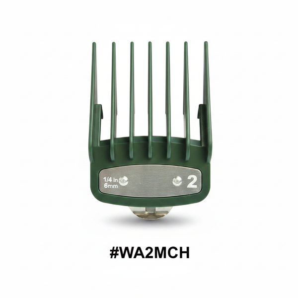 Wahl Metal Attachment Comb Dark Green 2 1/4 inch WA2MCH