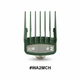 Wahl Metal Attachment Comb Dark Green #2 - 1/4 inch / 6mm #WA2MCH
