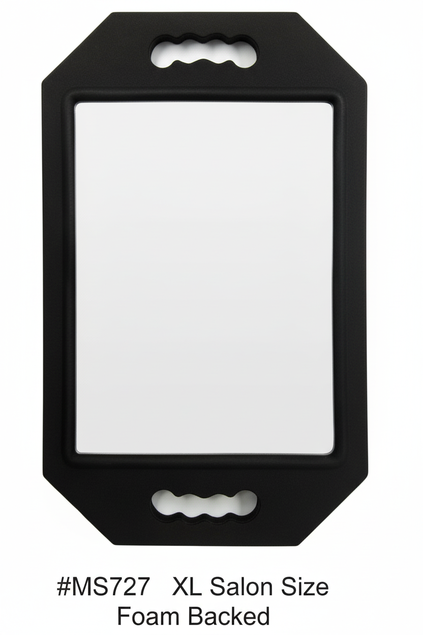 XL Salon Size Foam Backed Mirror with Grip Holes #MS727