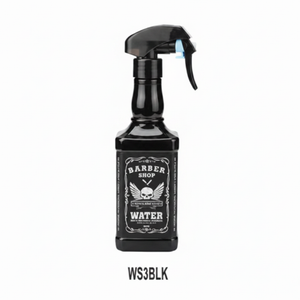 Barber Shop Water Spray Bottle 300ml Black WS3BLK