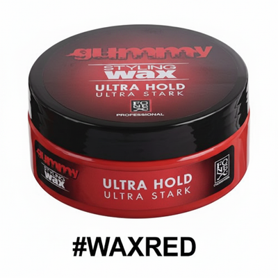 Gummy Styling Wax Ultra Hold Ultra Stark 150ml #WAXRED