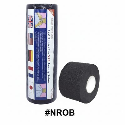 Salon Neck Roll Black 5 Rolls in Reem #NROB