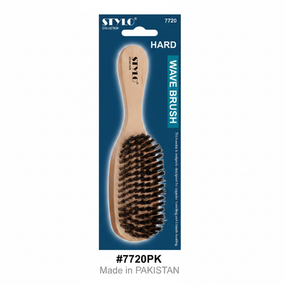 STYLO Collection Hard Wave Brush #7720PK
