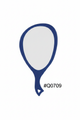 Large Teardrop Handheld Mirror with Handle Assorted Colours #Q0709
