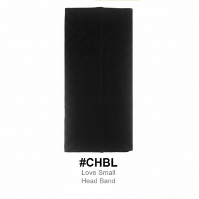 Love Small Head Band Black #CHBL