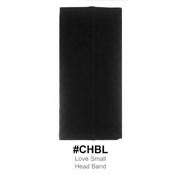 Love Small Head Band Black #CHBL