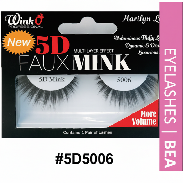 Wink Professional Marilyn Lash 5D Faux Mink Eyelashes #5D5006