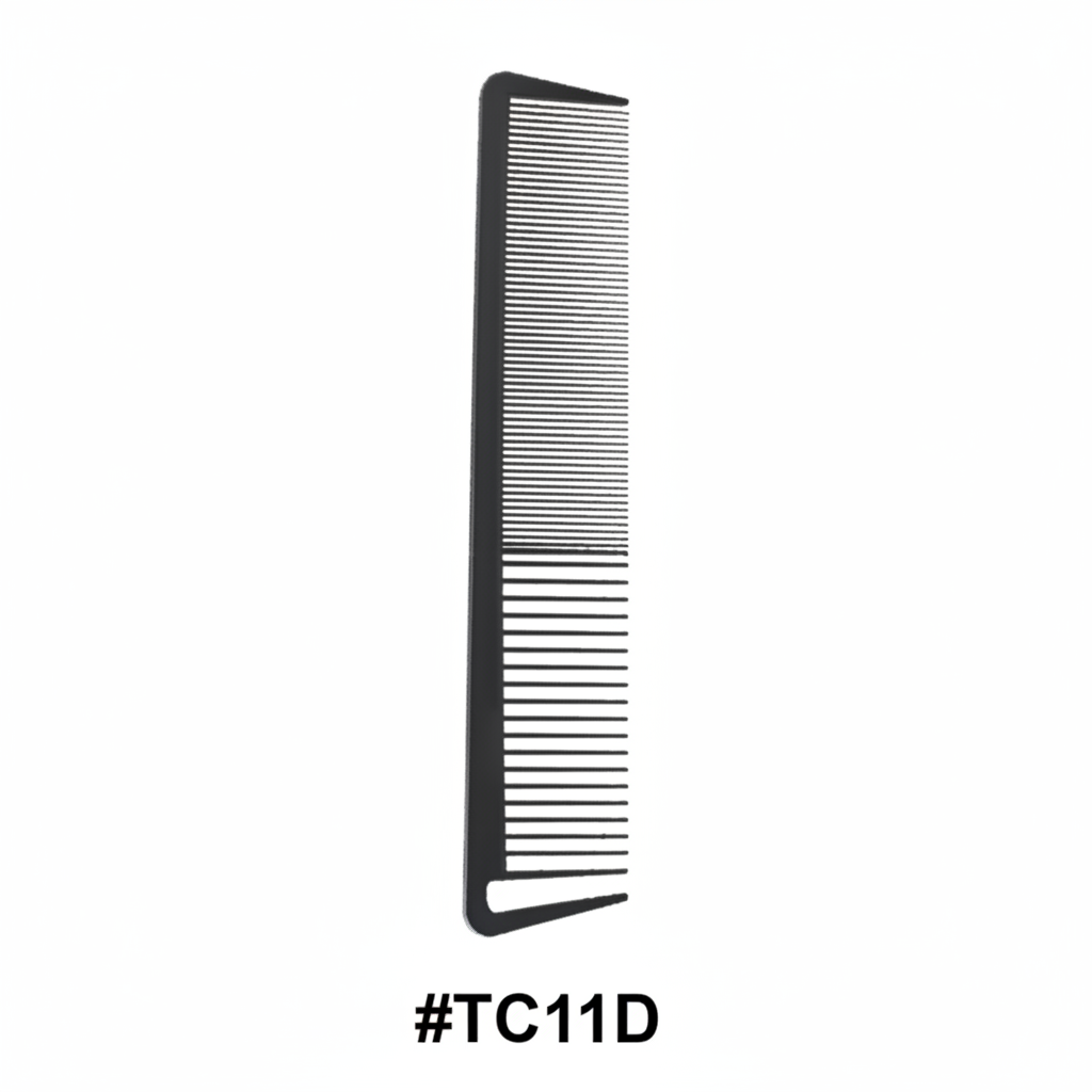 Professional Black Styling Comb NEW #TC11D