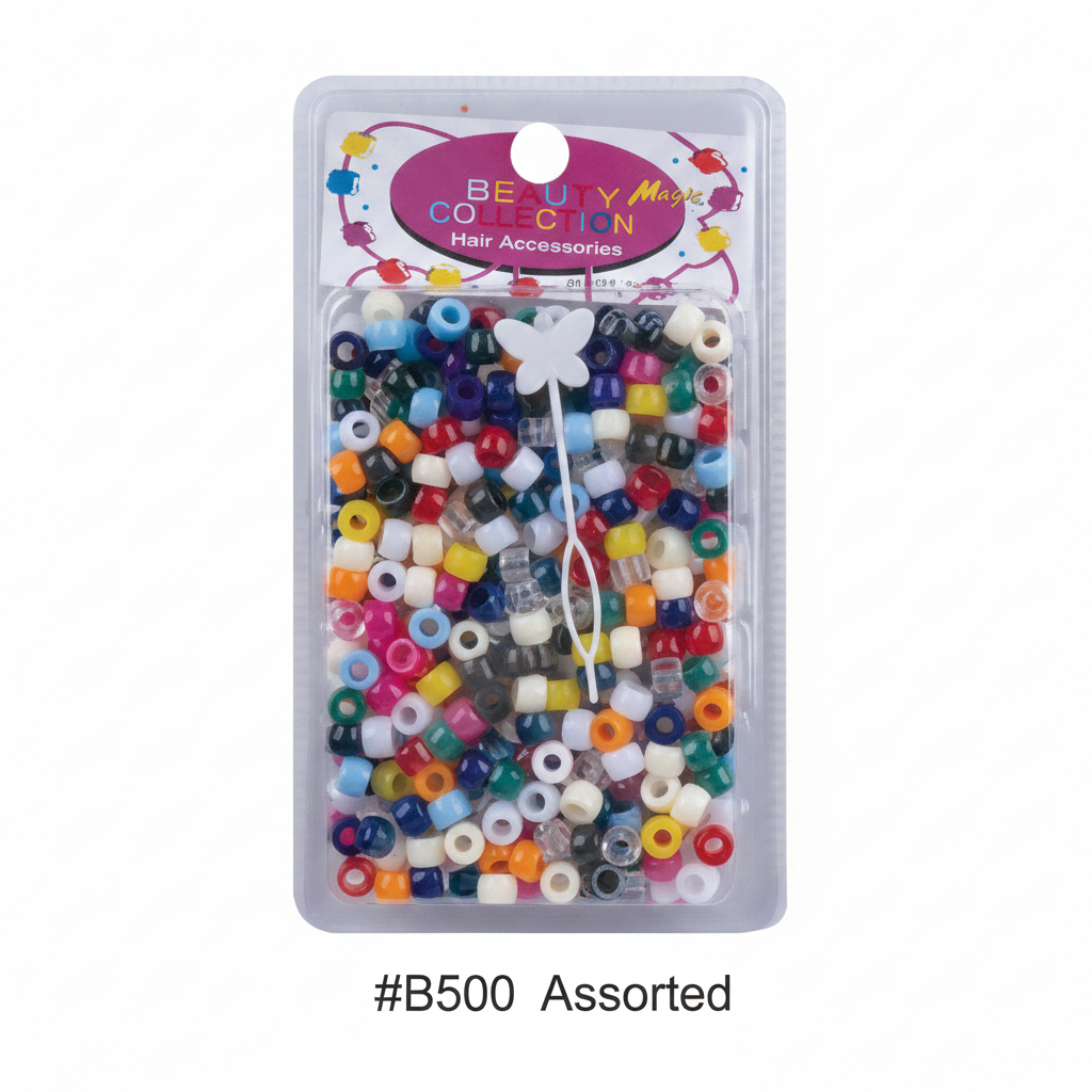 Beauty Magic Collection Hair Beads Assorted Colours #B500