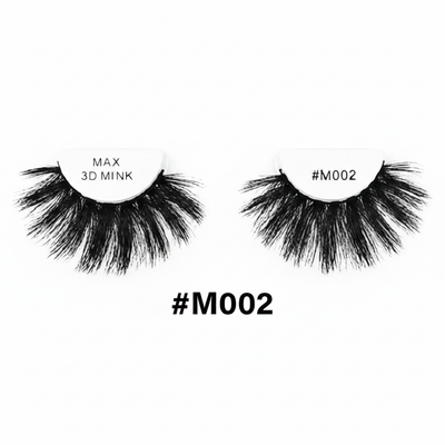 Wink'O #M002 25mm 3D Faux Mink Lashes – MAX 3D Mink