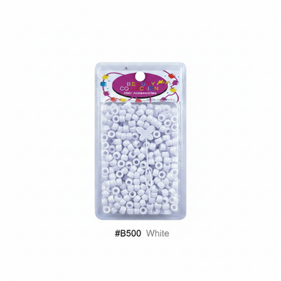Beauty Magic Collection Hair Beads White #B500