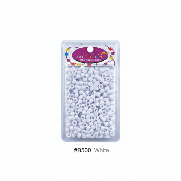 Beauty Magic Collection Hair Beads White #B500