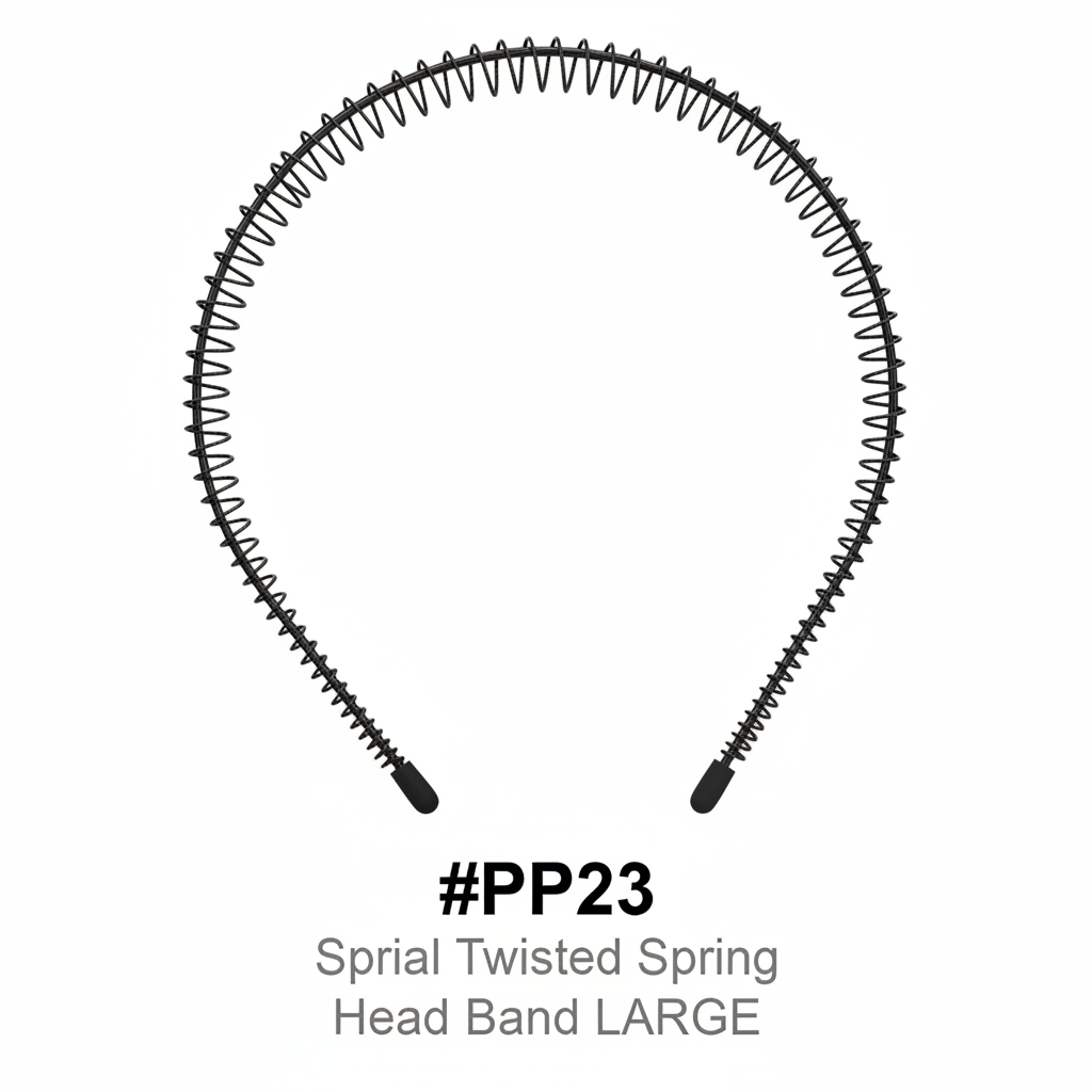 Spiral Twisted Spring Head Band Large #PP23