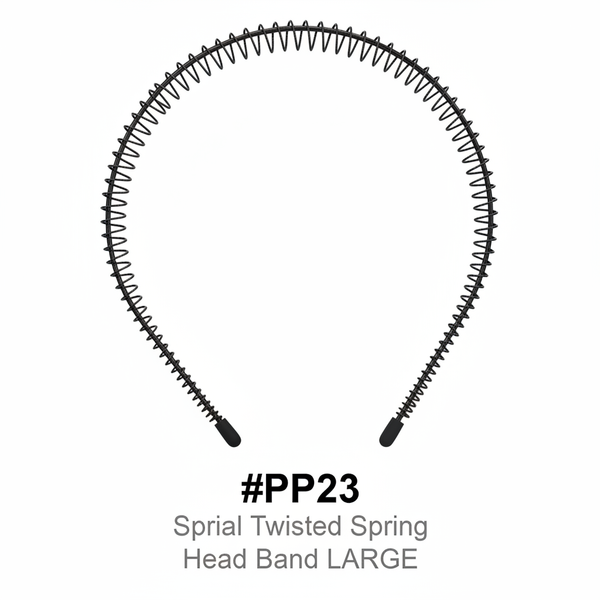 Spiral Twisted Spring Head Band Large #PP23