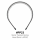 Spiral Twisted Spring Head Band Large #PP23