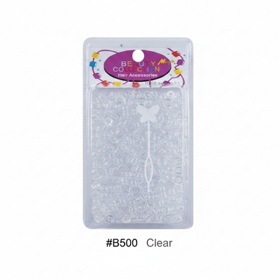 Beauty Magic Collection Hair Beads Clear #B500