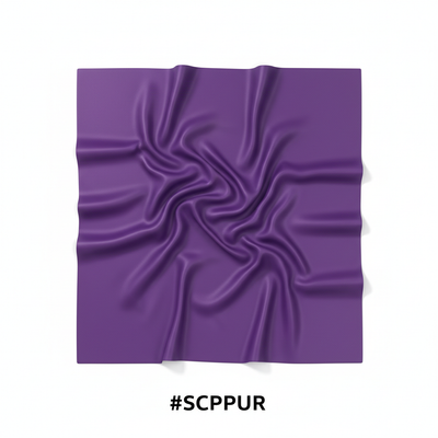 Silky Plain Scarf 90x90cm Purple #SCPPUR
