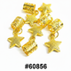 Gold Star Dread Charms — 24pack Card #60856