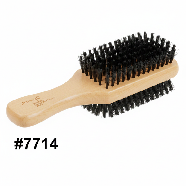 #7714 Magic Double-Sided Club Brush – Boar & Pin Bristle