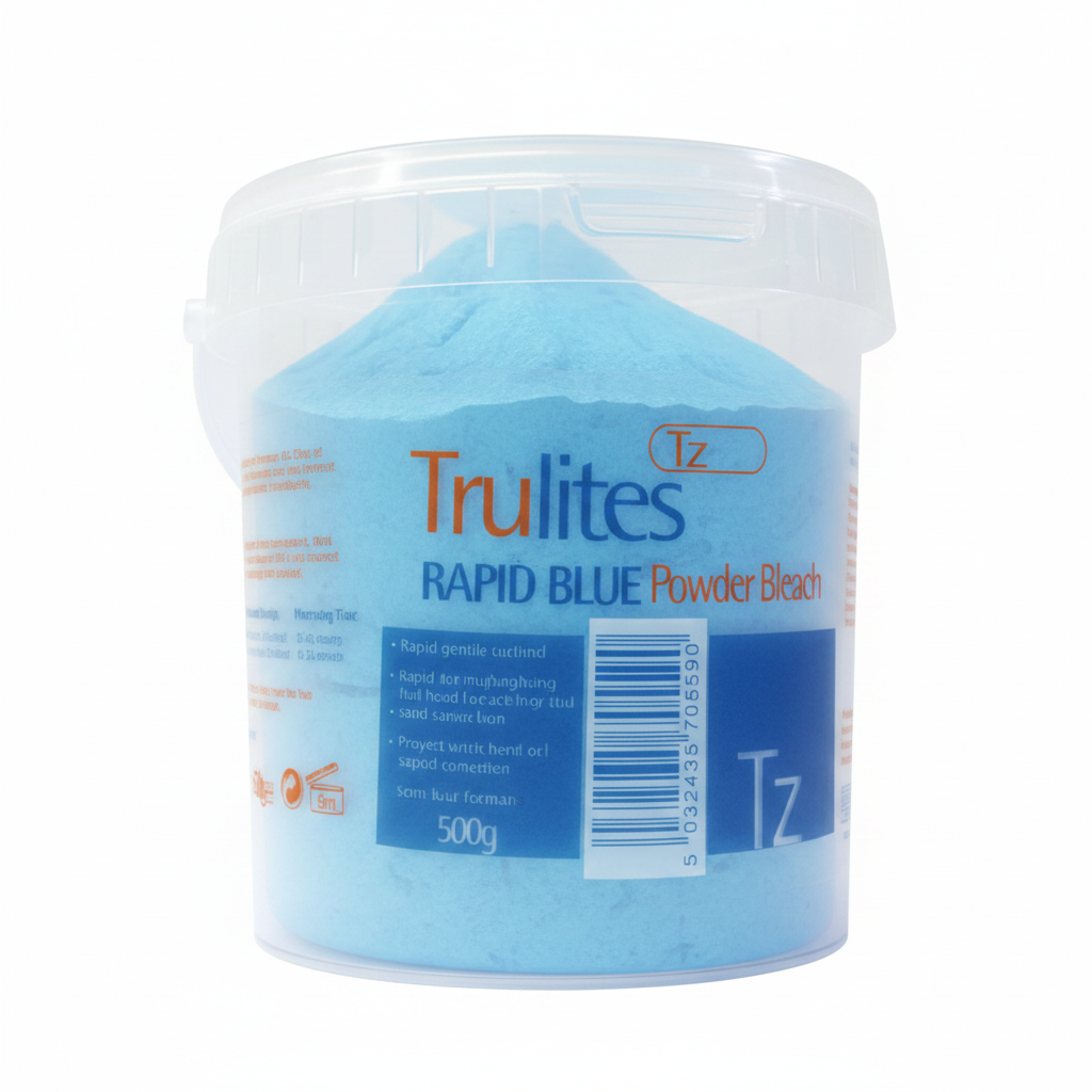 Trulites Rapid Blue Powder Bleach 500g #PR12