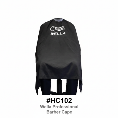 Wella Professional Barber Cape Black #HC102