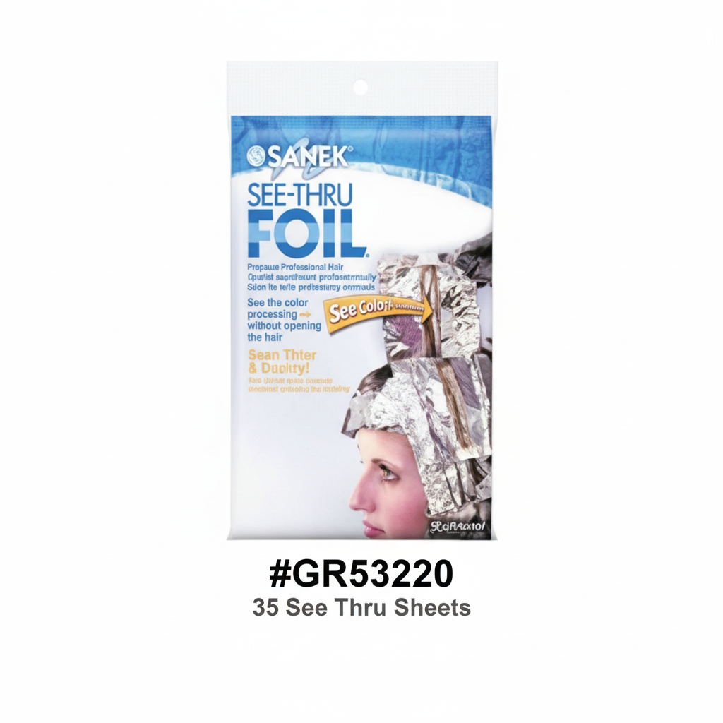 Sanek See-Thru Foil 35 Sheets #GR53220