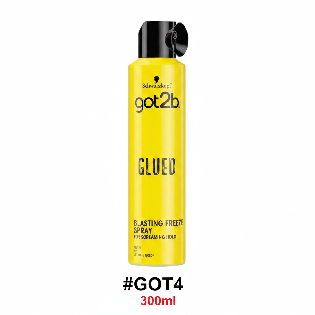 Schwarzkopf Got2b Glued Blasting Freeze Spray 300ml #GOT4