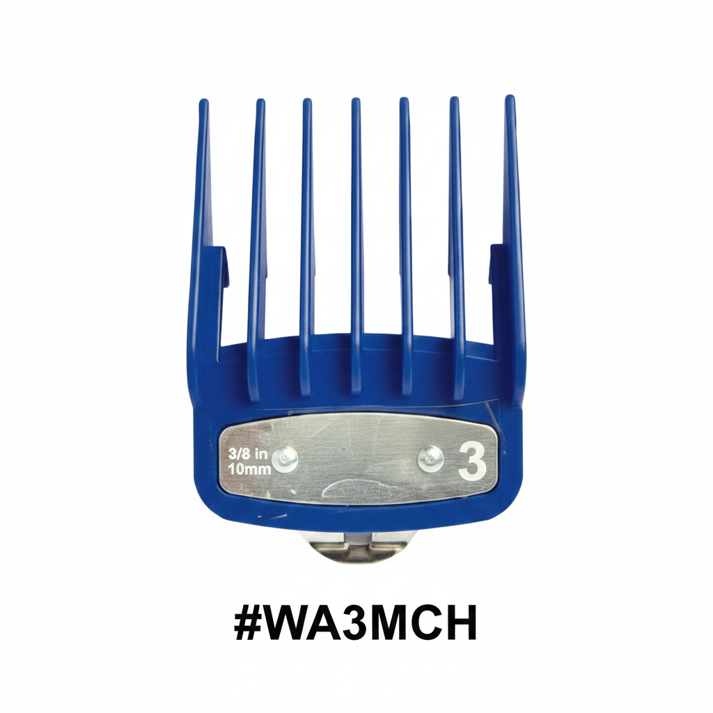 Wahl Metal Attachment Comb Blue 3 3/8 inch WA3MCH
